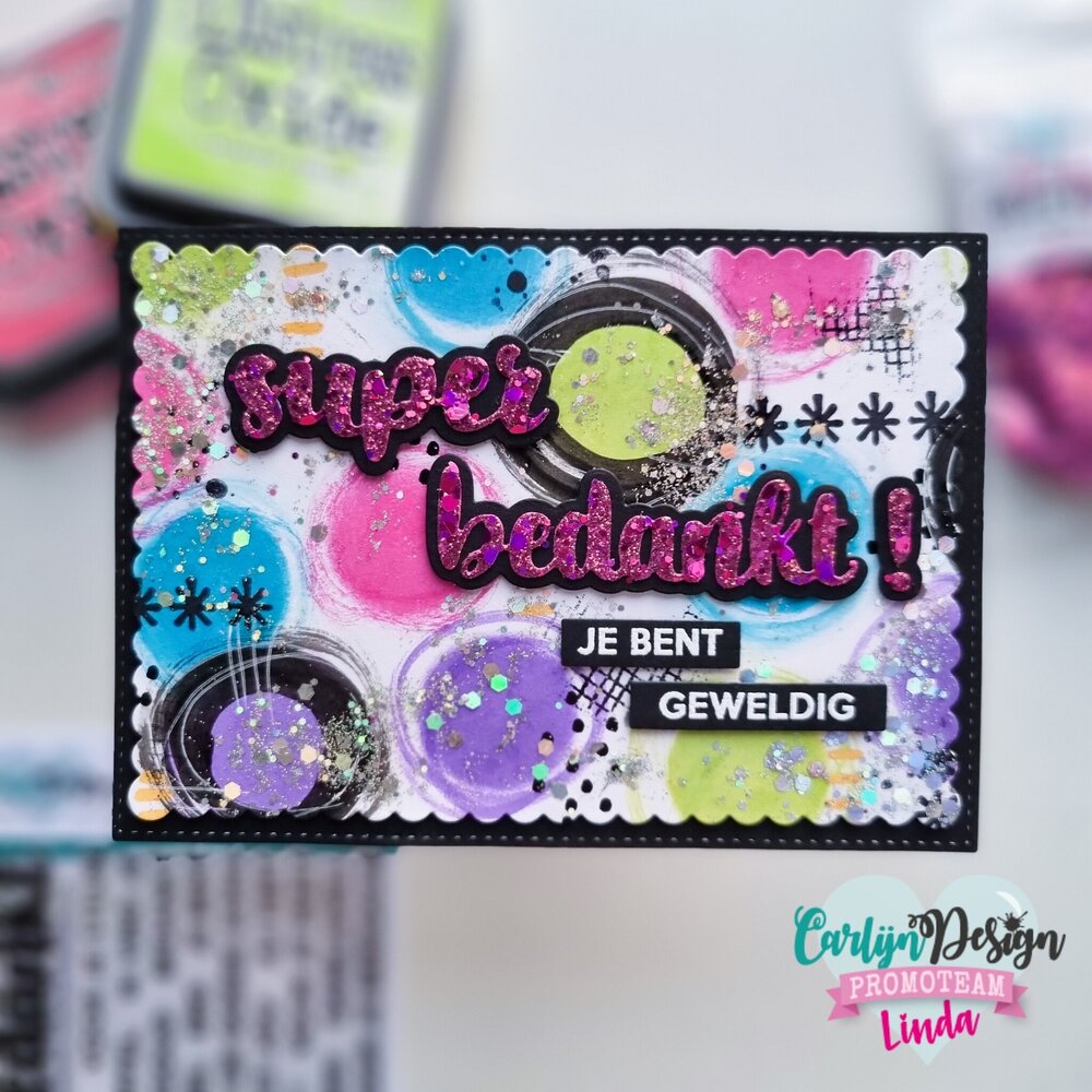 CarlijnDesign Chunky Glitter Colorshift Rainbow Magenta 20g (CDGL-0010) (DISCONTINUED)