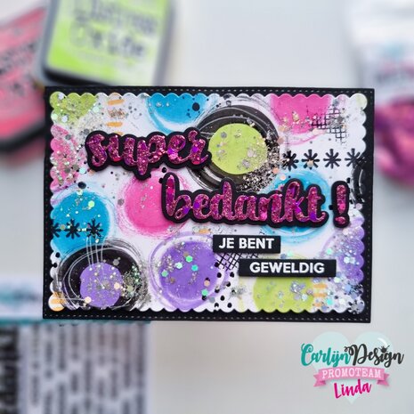 CarlijnDesign Chunky Glitter Colorshift Rainbow Magenta 20g (CDGL-0010) (DISCONTINUED)