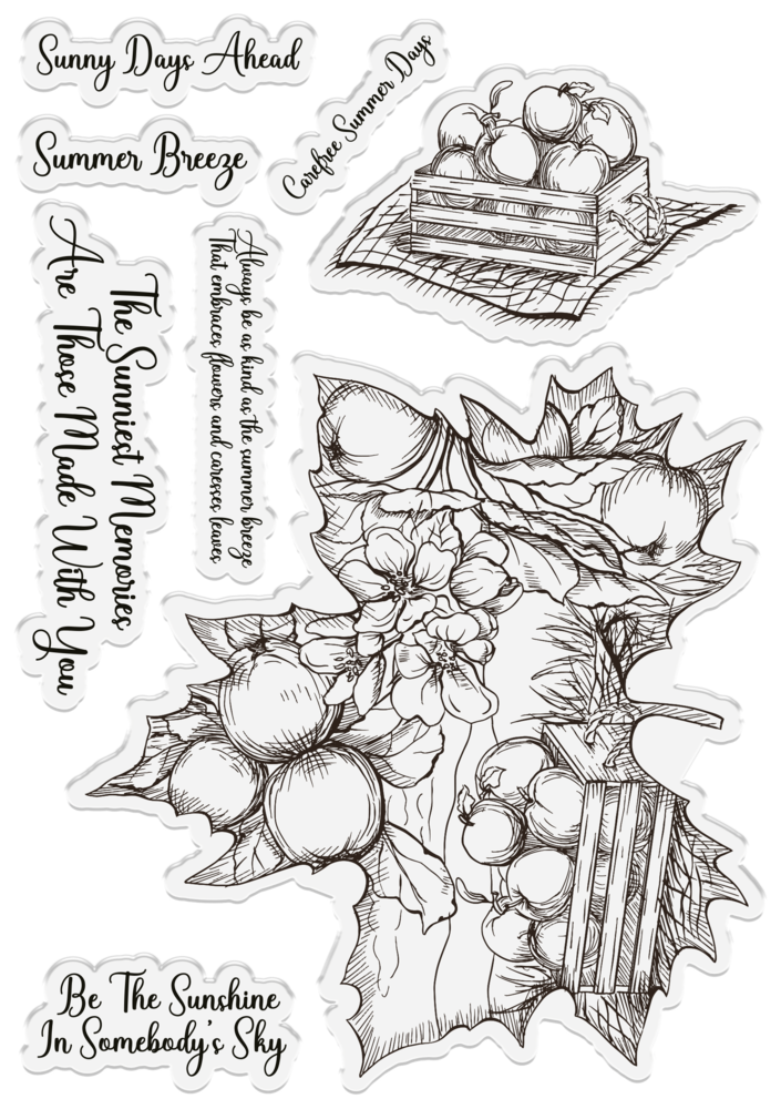 Crafter's Companion In The Frame Timeless Leaves Stamp Summer Days (SD-ITF-TL-STP-SD) (OUTLET) Crafter's Companion In The Frame Timeless Leaves Stamp Summer Days (SD-ITF-TL-STP-SD) (OUTLET)