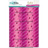 CarlijnDesign Hot Foil Plate A6 Raindrops (CDHF-0032)
