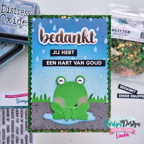 CarlijnDesign Hot Foil Plate Super Bedankt (CDHF-0035) CarlijnDesign Hot Foil Plate Super Bedankt (CDHF-0035)