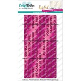CarlijnDesign Hot Foil Onderteksten Bedankt (CDHF-0036) (DISCONTINUED)