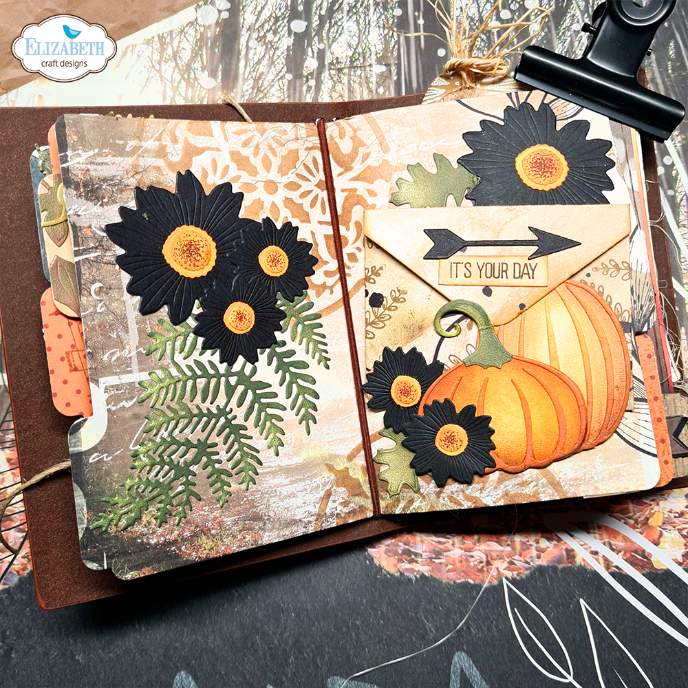 Elizabeth Craft Designs Festive Harvest Dies (2080) (DISCONTINUED)