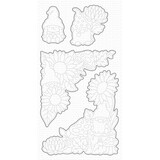 My Favorite Things Sunflower Gnomes Die-Namics (MFT-2613) (OUTLET)