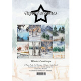 Paper Favourites Winter Landscape A5 Paper Pack (PFA103) (DISCONTINUED)