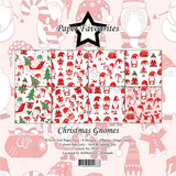 Paper Favourites Christmas Gnomes 12x12 Inch Paper Pack (PF457) (DISCONTINUED)