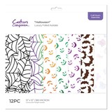 Crafter's Companion Halloween Luxury Foiled Acetate Pack (CC-PAD12-LUXF-HALL) (OUTLET)
