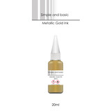 Simple and Basic Metallic Gold Ink 20ml (SBI004) (OUTLET)