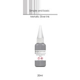 Simple and Basic Metallic Silver Ink 20ml (SBI003) (OUTLET)