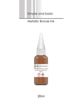 Simple and Basic Metallic Bronze Ink 20ml (SBI002) (OUTLET)