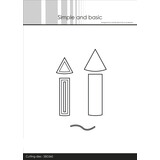 Simple and Basic New Years Rocket Cutting Dies (SBD360) (DISCONTINUED)