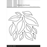 Simple and Basic Mega Leaves Cutting Dies (SBD358) (OUTLET)