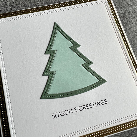 Simple and Basic Christmas Trees Cutting Dies (SBD356) (DISCONTINUED)