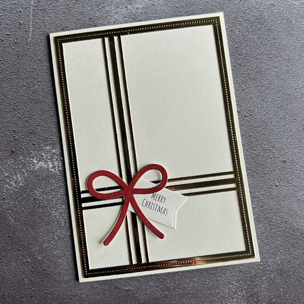 Simple and Basic A6 Cover w/ Stripes Cutting Dies (SBD352) (DISCONTINUED)