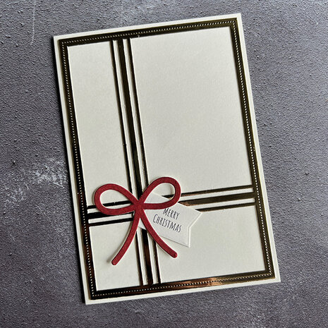 Simple and Basic A6 Cover w/ Stripes Cutting Dies (SBD352) (DISCONTINUED)