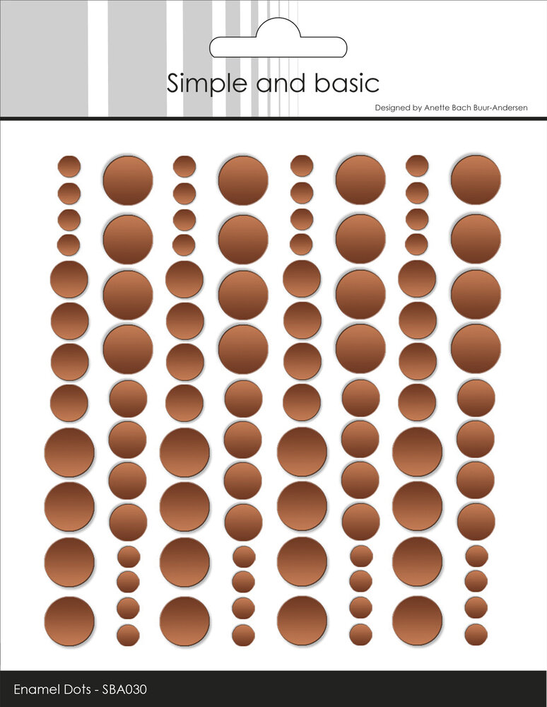 Simple and Basic Adhesive Enamel Dots Metallic Antique Gold Matte (96pcs) (SBA030) Simple and Basic Adhesive Enamel Dots Metallic Antique Gold Matte (96pcs) (SBA030)