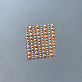 Simple and Basic Adhesive Enamel Dots Metallic Antique Gold Matte (96pcs) (SBA030)