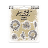 Idea-ology Tim Holtz Adornments Deck The Halls / Christmas 2023 (TH94354) (DISCONTINUED)