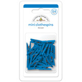 Doodlebug Design Blue Jean Mini Clothespins (24pcs) (8141) (DISCONTINUED)