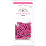 Doodlebug Design Bubblegum Mini Clothespins (24pcs) (8133) (DISCONTINUED)