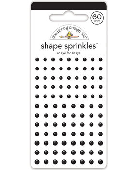 Doodlebug Design An Eye For An Eye Shape Sprinkles (8339) (DISCONTINUED)