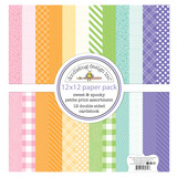 Doodlebug Design Sweet & Spooky 12x12 Inch Petite Prints Assortment Pack (8279) (DISCONTINUED)