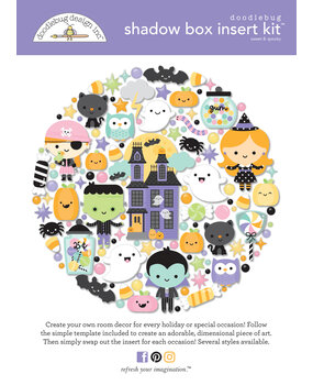 Doodlebug Design Sweet & Spooky Shadow Box Kit (8277) (DISCONTINUED)