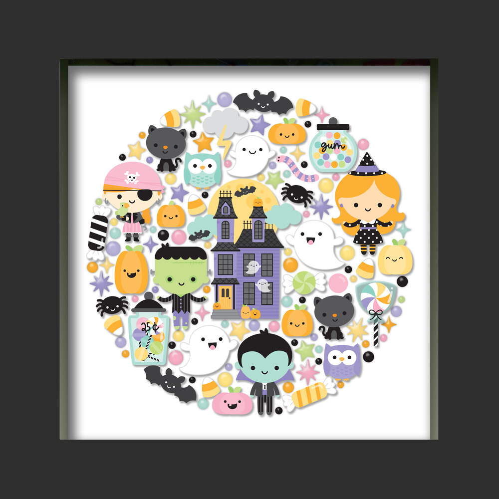 Doodlebug Design Sweet & Spooky Shadow Box Kit (8277) (DISCONTINUED) Doodlebug Design Sweet & Spooky Shadow Box Kit (8277) (DISCONTINUED)