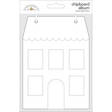 Doodlebug Design Home Sweet Home Chipboard Album (8340) (DISCONTINUED)