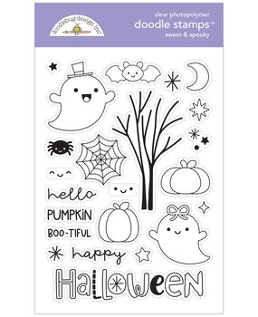 Doodlebug Design Sweet & Spooky Doodle Stamps (8253) (DISCONTINUED)