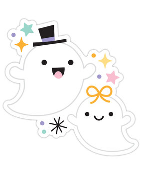 Doodlebug Design Boo Friends Sticker Doodle (8252) (OUTLET)