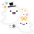 Boo Friends Sticker Doodle (8252) (DISCONTINUED) Boo Friends Sticker Doodle (8252) (DISCONTINUED)