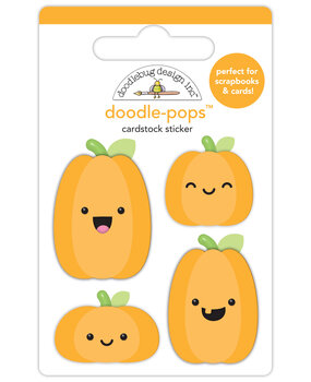 Doodlebug Design Pumpkin Pals Doodle-Pops (8238) (OUTLET)