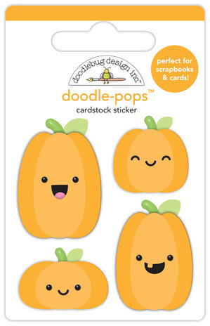 Doodlebug Design Pumpkin Pals Doodle-Pops (8238) (OUTLET)