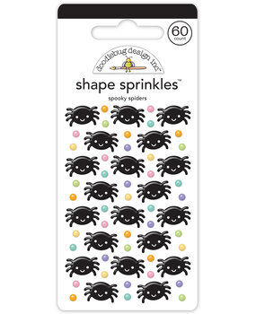 Doodlebug Design Spooky Spiders Shape Sprinkles (8234) (DISCONTINUED) Doodlebug Design Spooky Spiders Shape Sprinkles (8234) (DISCONTINUED)