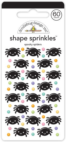 Doodlebug Design Spooky Spiders Shape Sprinkles (8234) (DISCONTINUED) Doodlebug Design Spooky Spiders Shape Sprinkles (8234) (DISCONTINUED)