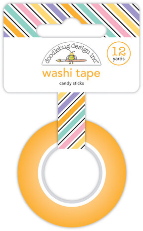 Doodlebug Design Candy Sticks Washi Tape (8229) (DISCONTINUED) Doodlebug Design Candy Sticks Washi Tape (8229) (DISCONTINUED)