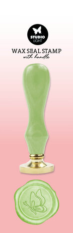 Studio Light Wax Stamp w/ Handle Green Butterfly (SL-ES-WAX10) (BASIC) Studio Light Wax Stamp w/ Handle Green Butterfly (SL-ES-WAX10) (BASIC)
