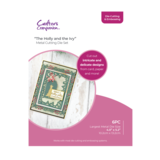 Crafter's Companion Christmas Nesting Cutting & Embossing Die The Holly & The Ivy (CC-DCE-MD-THTI) (OUTLET)