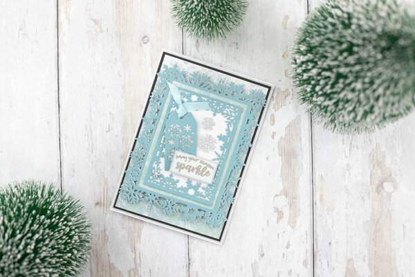 Crafter's Companion Christmas Nesting Cutting & Embossing Die Shimmering Snowflakes (CC-DCE-MD-SHSN) (OUTLET)