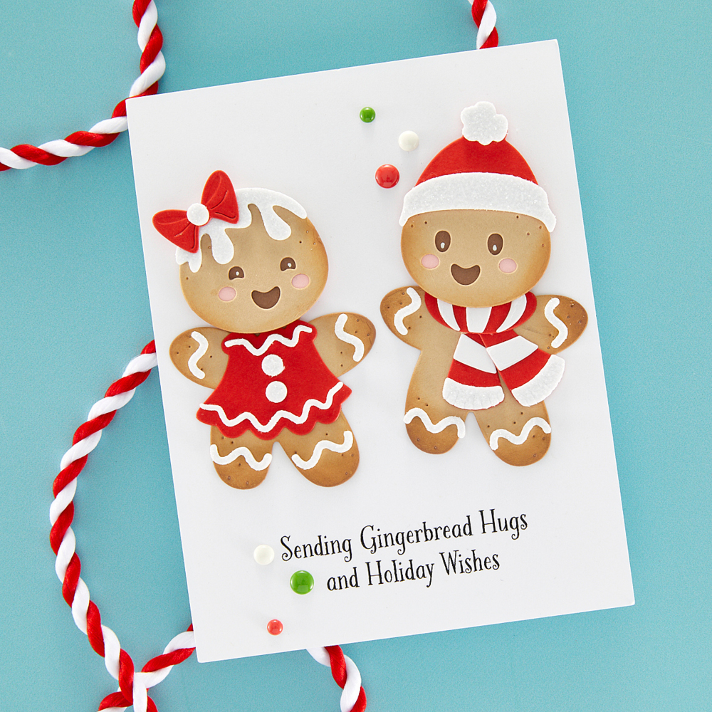Spellbinders Dancin' Gingerbread Etched Dies (S5-609)