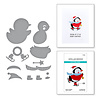 Spellbinders Dancin' Penguin Etched Dies (S3-482) (DISCONTINUED) Spellbinders Dancin' Penguin Etched Dies (S3-482) (DISCONTINUED)