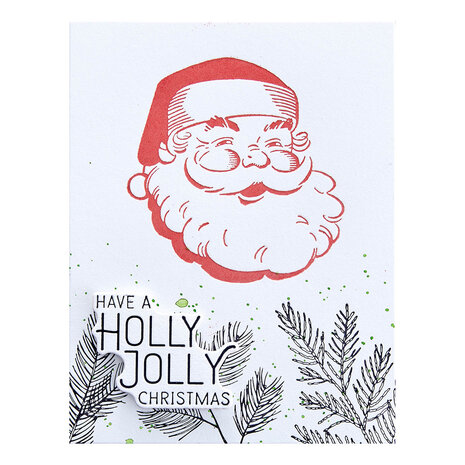 Spellbinders Holly Jolly Santa Press Plate & Die Set (BP-054) (OUTLET) Spellbinders Holly Jolly Santa Press Plate & Die Set (BP-054) (OUTLET)