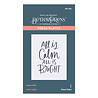 Spellbinders All Is Calm Press Plate (BP-059) (DISCONTINUED) Spellbinders All Is Calm Press Plate (BP-059) (DISCONTINUED)