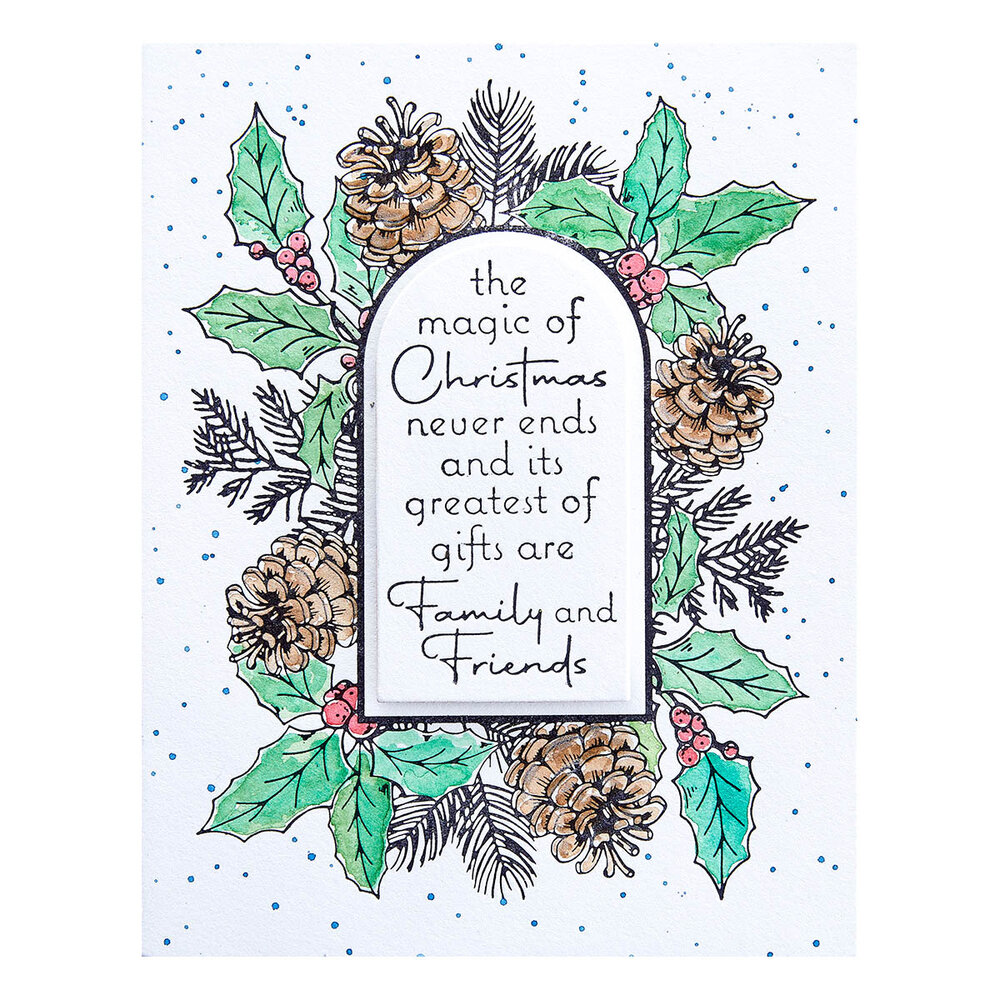 Spellbinders Magic of Christmas Frame Press Plates (BP-076) (OUTLET) Spellbinders Magic of Christmas Frame Press Plates (BP-076) (OUTLET)
