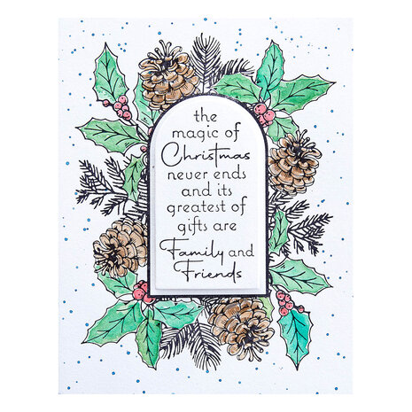 Spellbinders Magic of Christmas Frame Press Plates (BP-076) (OUTLET) Spellbinders Magic of Christmas Frame Press Plates (BP-076) (OUTLET)