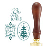 Spellbinders Holiday Wax Seal Stamp (3pcs) (WS-101) (OUTLET) Spellbinders Holiday Wax Seal Stamp (3pcs) (WS-101) (OUTLET)
