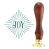Joy Diamond Wax Seal Stamp (WS-097) (OUTLET) Joy Diamond Wax Seal Stamp (WS-097) (OUTLET)