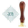 Spellbinders Joy Diamond Wax Seal Stamp (WS-097) (OUTLET) Spellbinders Joy Diamond Wax Seal Stamp (WS-097) (OUTLET)