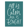 Spellbinders All Is Calm Wax Seal Stamp (WS-096) Spellbinders All Is Calm Wax Seal Stamp (WS-096)